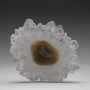 Quartz Stalactite Slice from Uruguay 213 grams