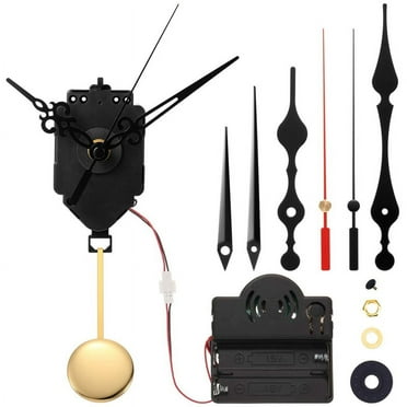 IMCBSTT Modern Pendulum Clock Movement Set with Hands and Chime clock works battery operated