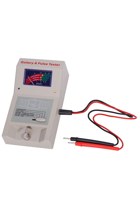 Quartz Watch Analyzer Detector Battery & Pulse Tester Tool Device for Repair, 6x3x2 inches / 15.2x7.6x5.1 cm