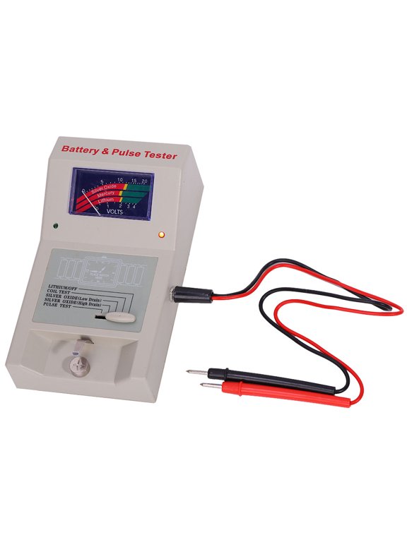 Quartz Watch Analyzer Detector Battery & Pulse Tester Tool Device for Repair, 6x3x2 inches / 15.2x7.6x5.1 cm