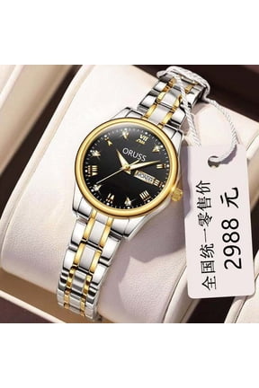 Quartz Watch Automatic Movement Watch Luminous Calendar Watch for Women and Men Korean Style Couple Non-Mechanical Student Waterproof Unisex Couple Watch Fashion Business