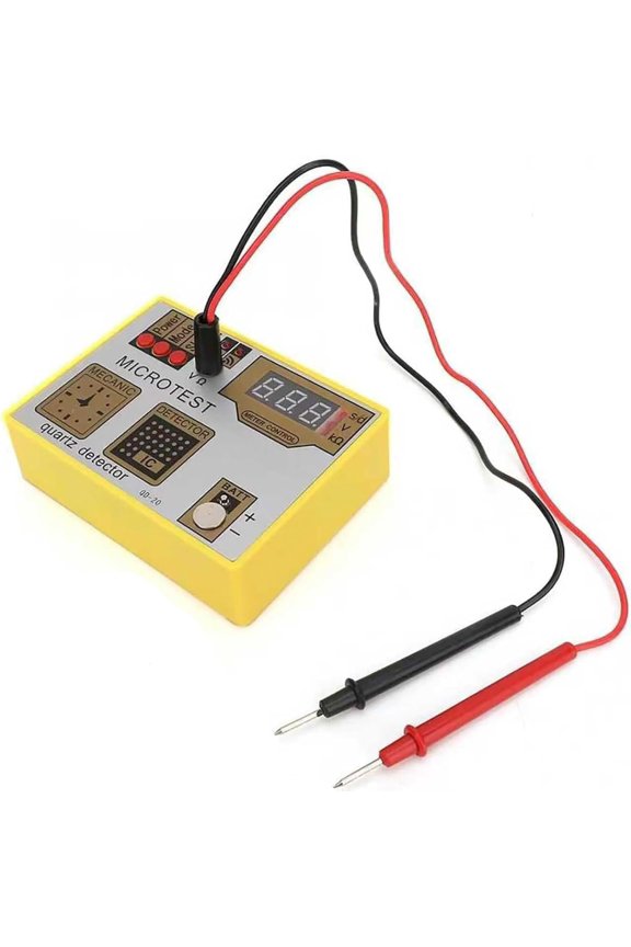 Quartz Watch Movement Tester, Watch Repair Tool, Can Measure The Battery, With LED Indicator, Movement Evaluations, Watch Battery Measure Tester, For Watch Shops, Household
