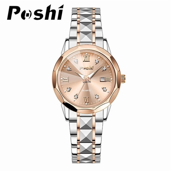 Quartz Watch Niche Light Luxury Women's Watch Steel Band Ladies' Watch High-end Fashion Business Trendy Wristwatch