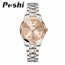 Quartz Watch Niche Light Luxury Women's Watch Steel Band Ladies' Watch High-end Fashion Business Trendy Wristwatch