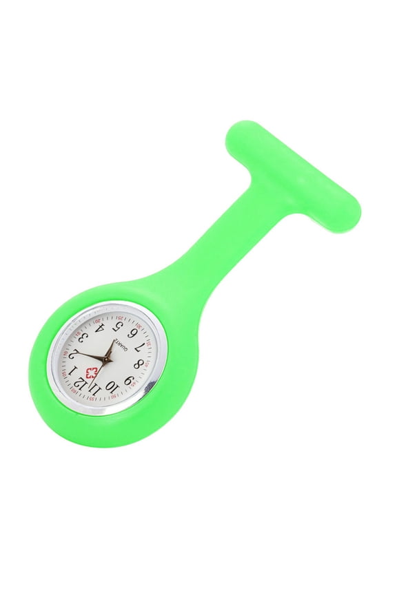 Quartz Watch for Nurses and Doctors with Silicone Watch Clasp, Fobio Doctor Medical Waterproof with Free Battery