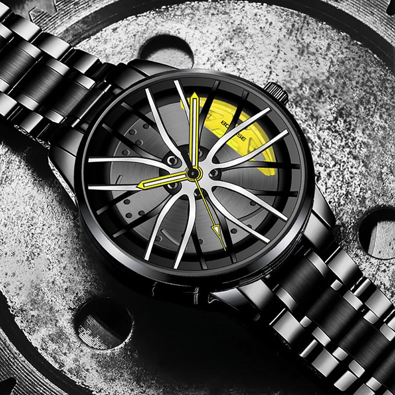 Black and yellow outlet watches