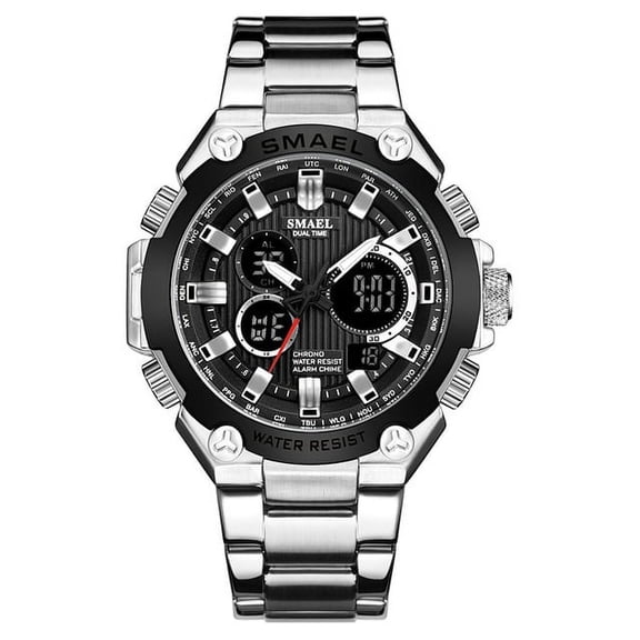 Quartz Watches Men Luxury Brand Smael Watch Men Mechanical Mens Automatic Army Watches1363 Waterproof Calendar Quartz Wristwatch - Quartz Wristwatches