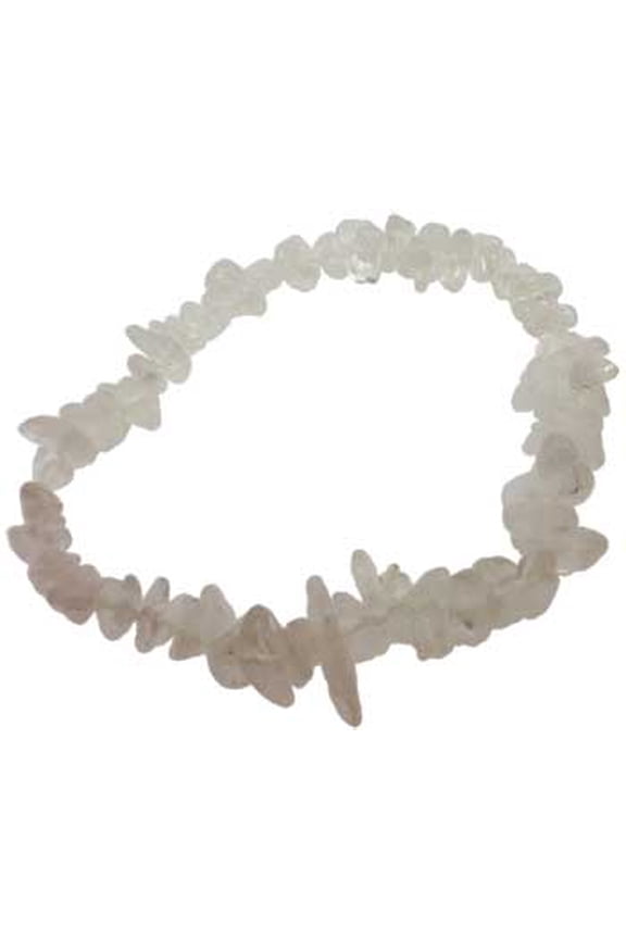 Quartz chip bracelet