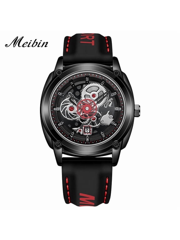 Quartz fashion trendy silicone outdoor waterproof personalized wristwatch wholesale