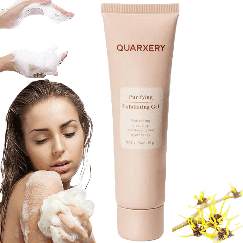 Quarxery Purifying Exfoliating Gel, Exfoliating Gel Brightening,  Exfoliating Gel Scrub Face Body Skin,Rubbing Mud, Mud Rub Gel,Deep  Cleansing Moisturizing Facial Scrub for All Skin - Walmart.com