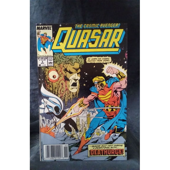 Pre-Owned Quasar #2 1989 Marvel Comics Comic Book