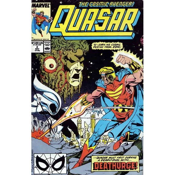 Quasar #2 VF ; Marvel Comic Book