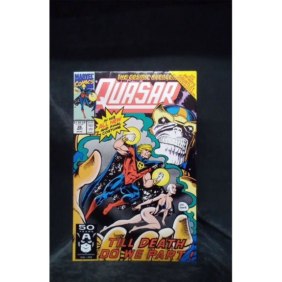 Pre-Owned Quasar #26 1991 Marvel Comics Comic Book