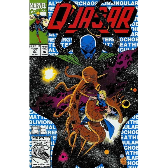 Quasar #37 VF ; Marvel Comic Book