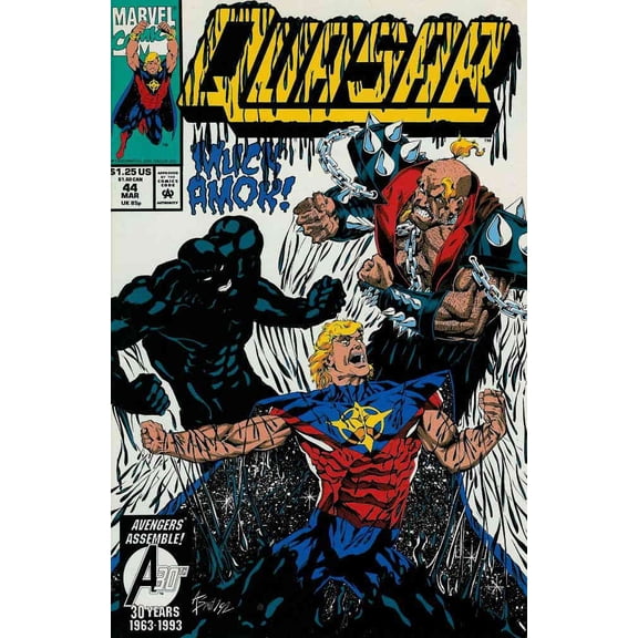 Quasar #44 VF ; Marvel Comic Book