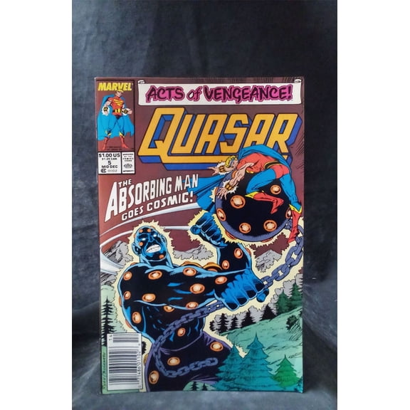 Pre-Owned Quasar #5 1989 Marvel Comics Comic Book