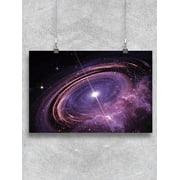 Quasar In Outer Space Poster -Image by Shutterstock