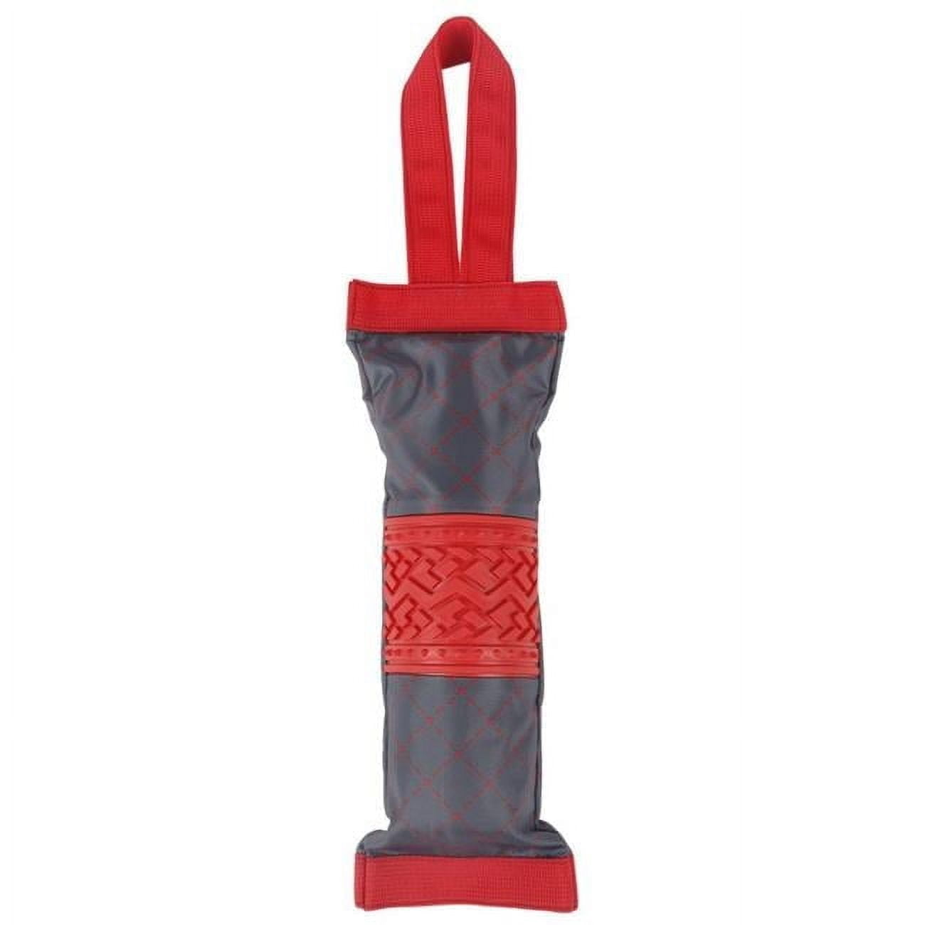 Quash Water Bottle Inserting Nylon & Rubber Crackling Dog Toy - Red ...
