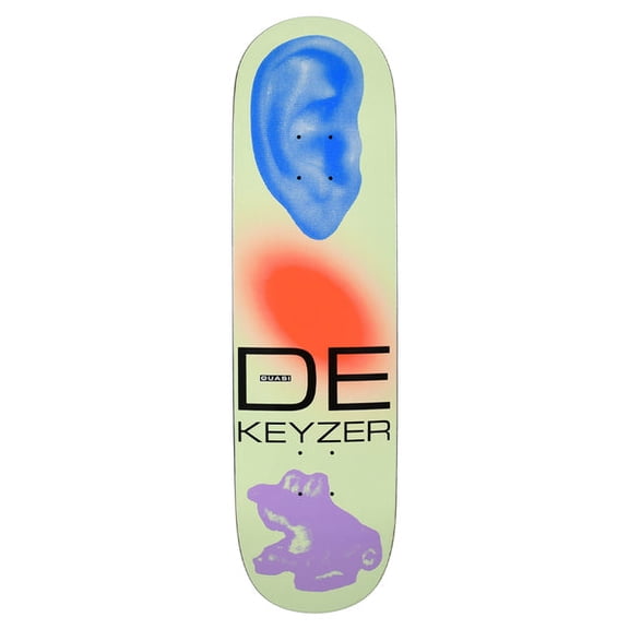Quasi De Keyzer Skateboard Deck - 8.5" (Deck Only)