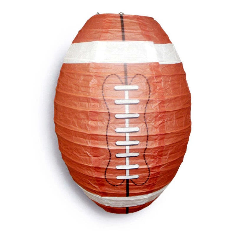 Quasimoon Football Paper Lantern By Paperlanternstore