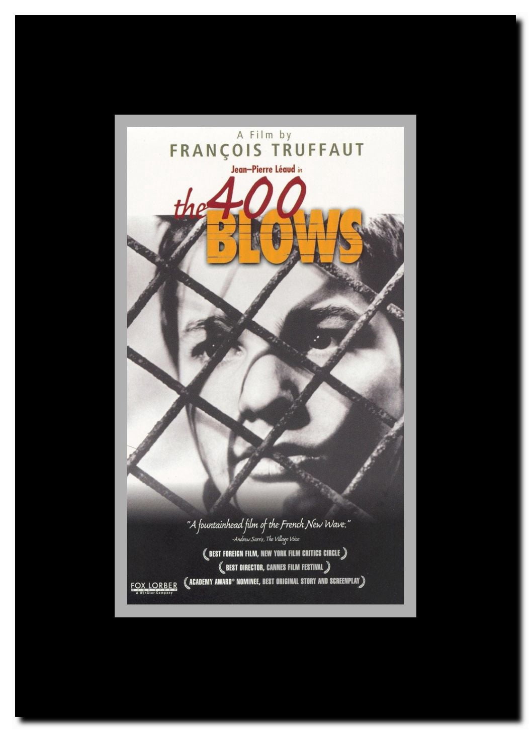Quatre Cents Coups Framed Movie Poster
