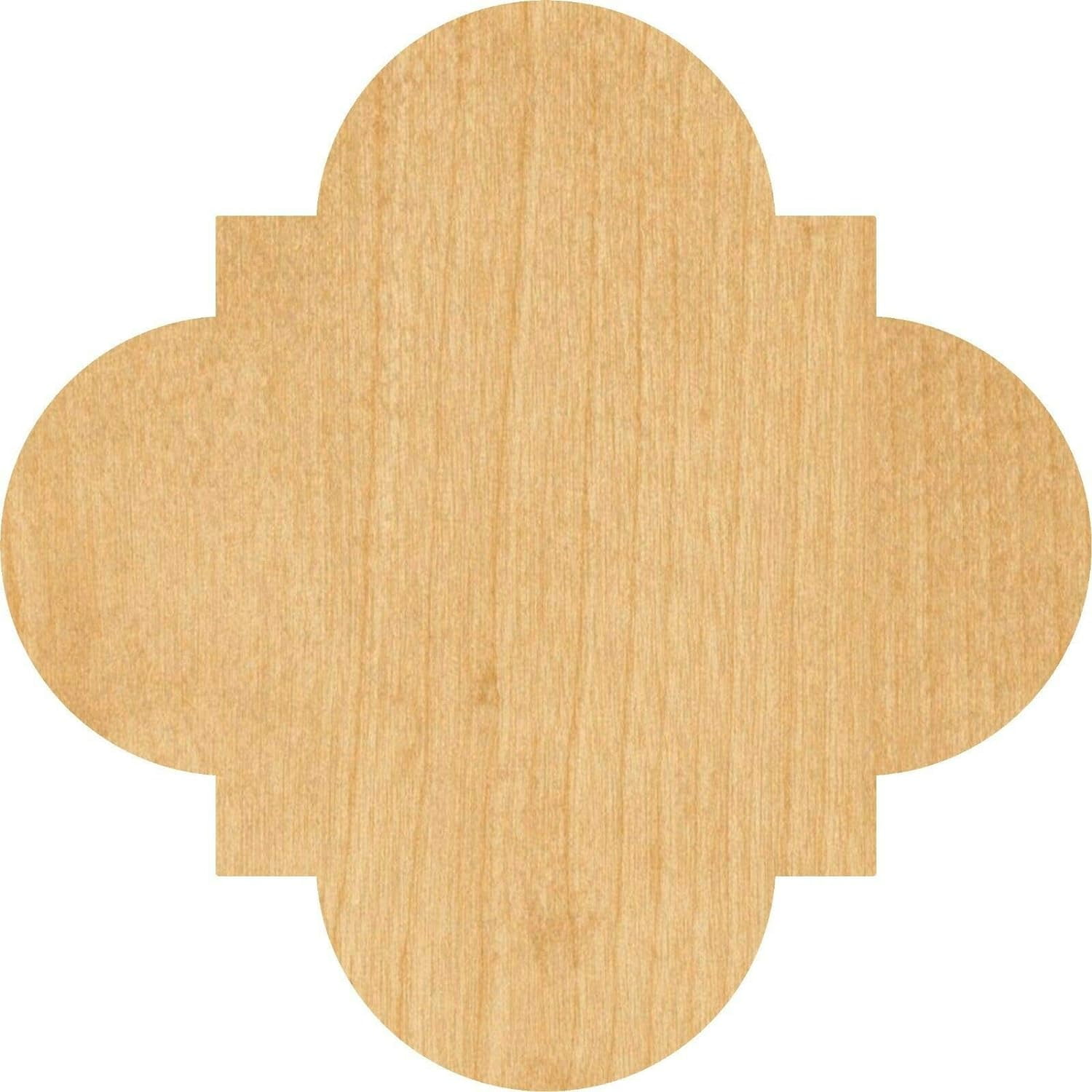 Quatrefoil 1194 Laser Cut Out Wood Shape Craft Supply Woodcraft