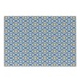 thumbnail image 1 of Quatrefoil Cutting Board, Delft Blue Inspired Pattern Intricate Old Dutch Tile Motifs, Decorative Tempered Glass Cutting and Serving Board, Small Size, Pale Brown Blue White, by Ambesonne, 1 of 1