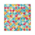 thumbnail image 1 of Quatrefoil Head Scarf, Kid Theme Colorful Petal, Head Wrap, 3 Sizes, by Ambesonne, 1 of 2