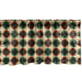 thumbnail image 1 of Quatrefoil Window Valance, Digital Repetition of Medieval Motif, Curtain Valance for Kitchen Bedroom with Rod Pocket, 54" X 18", Charcoal Grey Multicolor, by Ambesonne, 1 of 3