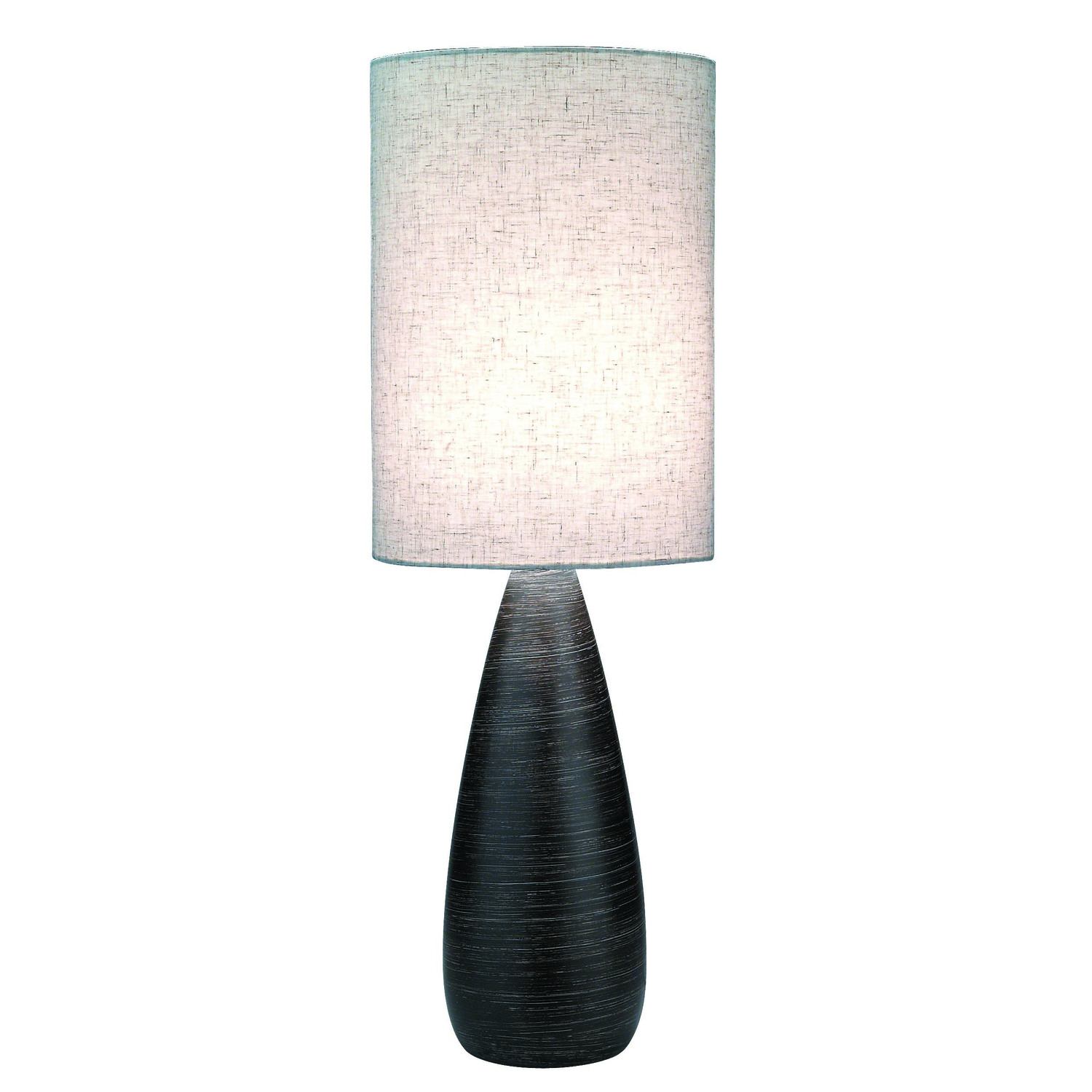 Quatro Ceramic Table Lamp, Linen Shade - image 1 of 2