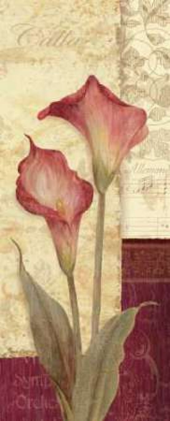 Quattro Sonata IV Canvas Art - Pamela Gladding (10 x 20)