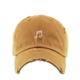 thumbnail image 1 of Quaver Vintage Baseball Cap Embroidered Cotton Adjustable Distressed Dad Hat, 1 of 1