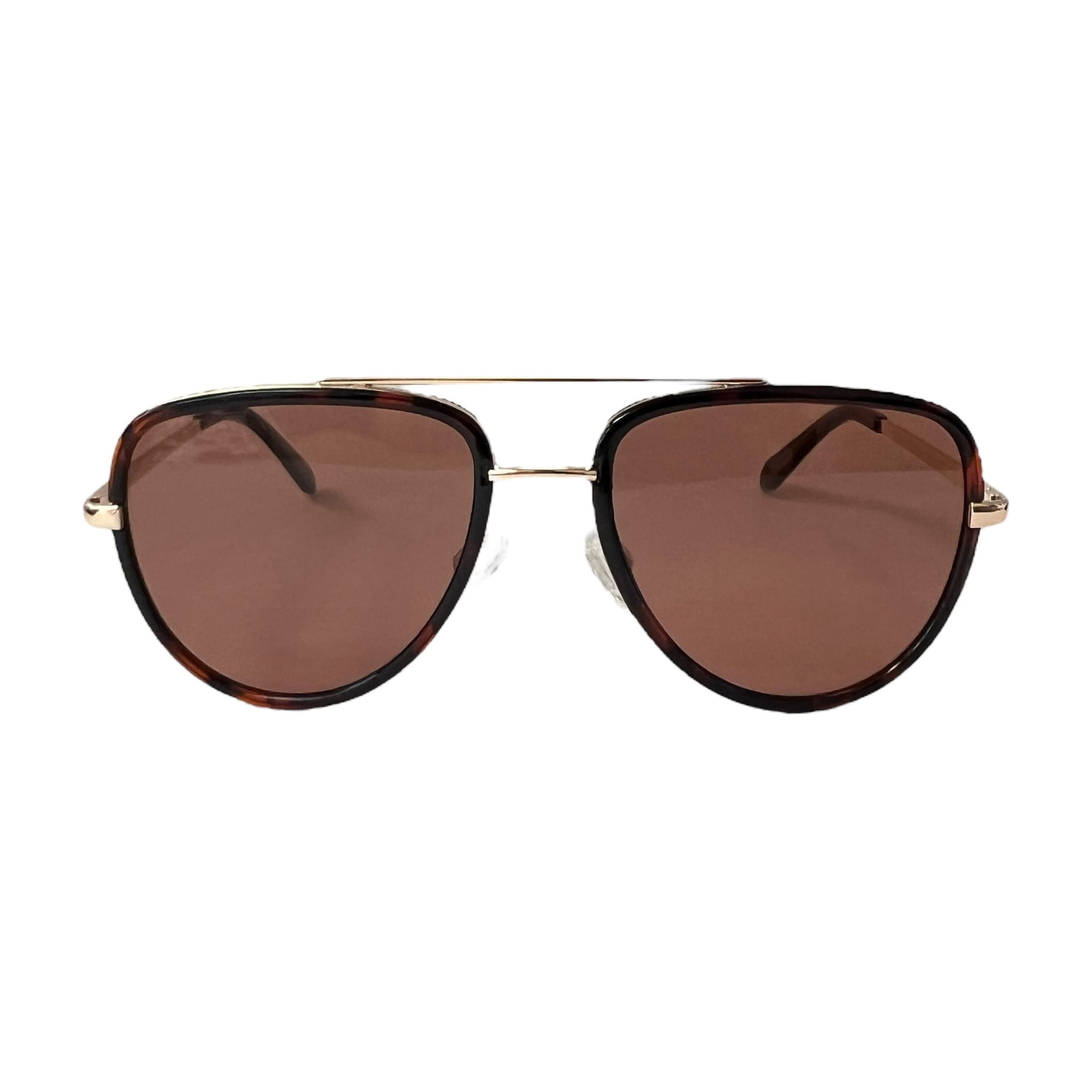 Quay All In Quay Australia All In Mini Aviator Sunglasses Dark Tortoise Dark ...