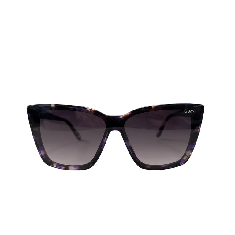Quay Australia Confidential Cat Eye Sunglasses Purple Tort  display picture 1