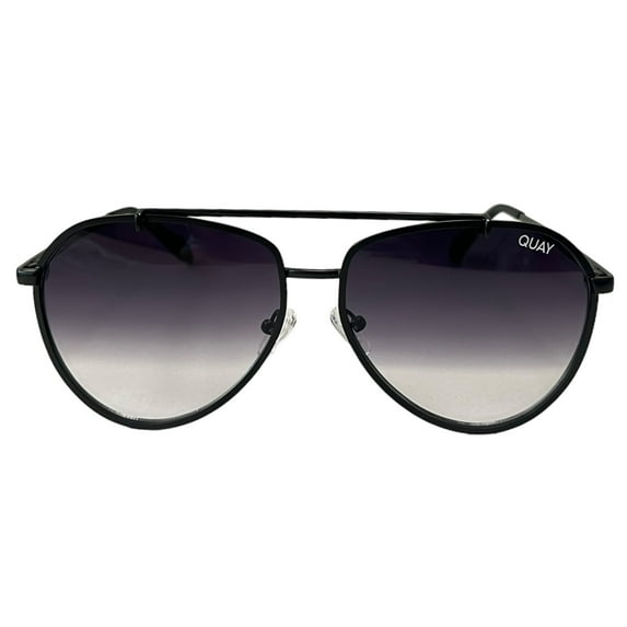 Quay Australia Dirty Habit Sunglasses Black Fade Oversized Aviators