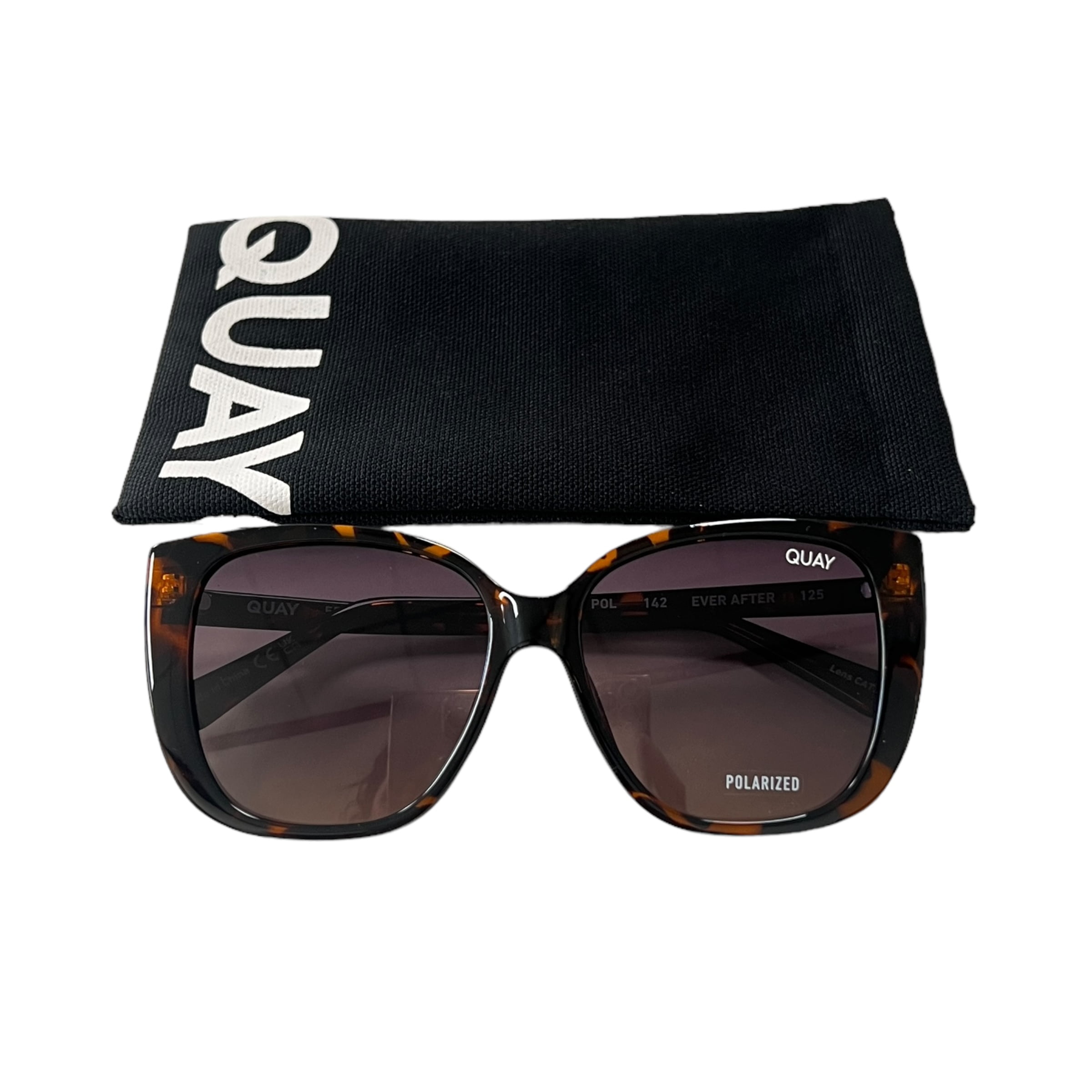 Quay Australia Ever After Sunglasses Tortoise Smoke Taupe  display picture 2