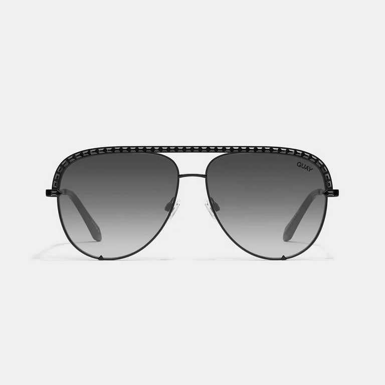 Quay Australia High Key Bling Extra Large Sunglasses