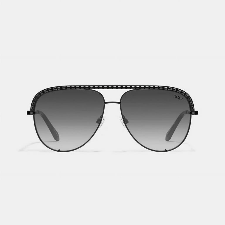 Quay Australia High Key Bling Extra Large Sunglasses