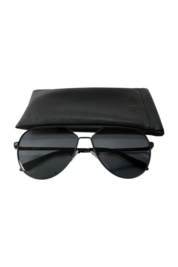 Australia Hold Please Aviator Sunglasses Black Smoke 2
