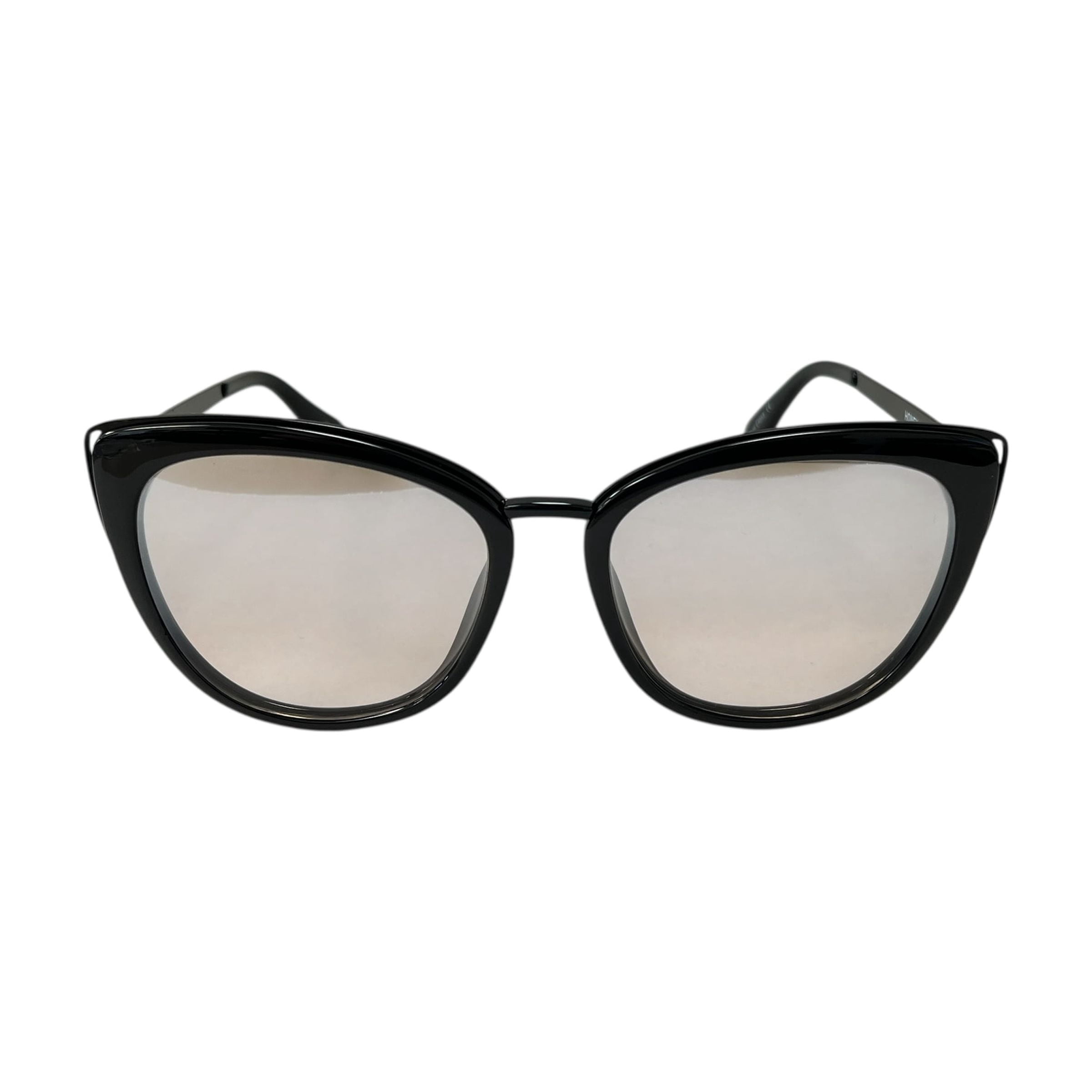 Quay Australia Honey Cat Eye Sunglasses Black Frost 