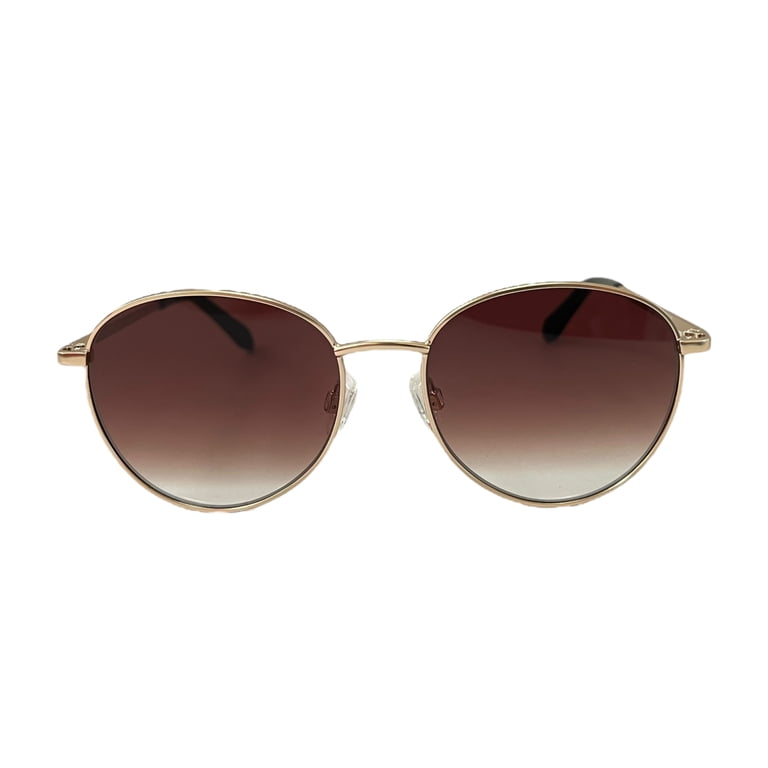 Quay Australia Loop Me In Round Sunglasses Gold Brown  display picture 3