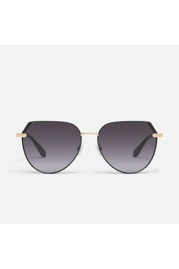 Australia Main Character Sunglasses Gold Smoke Polarized