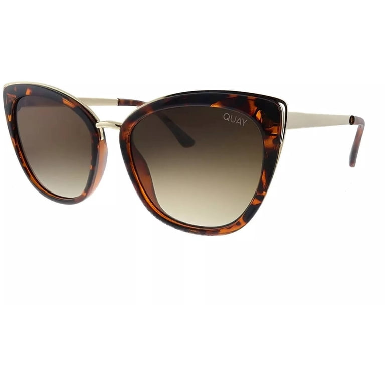 QUAY Honey Sunglasses Tortoise Gold Frame Brown Lens RX Ready Cat Eye NWT Quay Cat Eye Sunglasses Cat for Women for sale | eBay main image 3