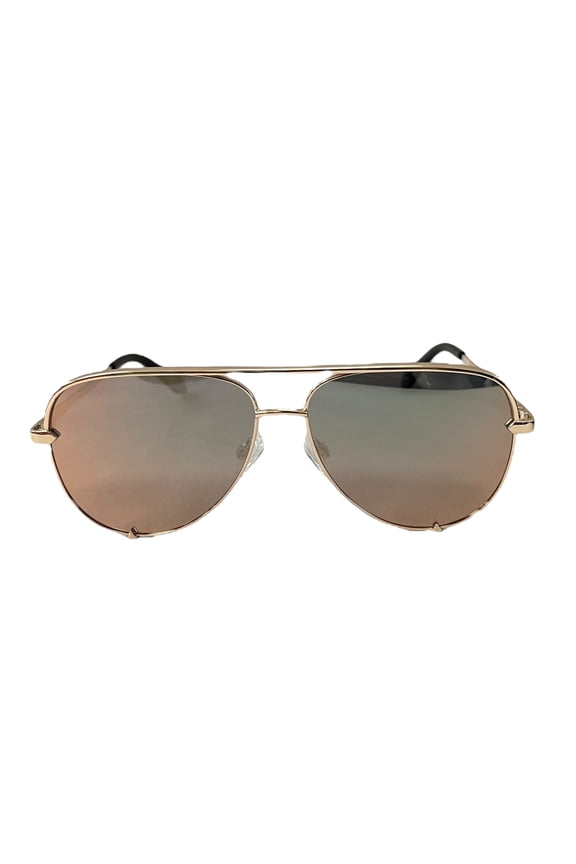 Australia High Key Aviator Sunglasses Gold Polarized