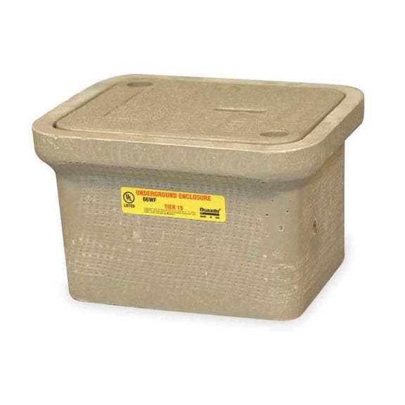 Quazite Underground Enclosure,15,000 lb.,8-1/2"L PC0608Z80009