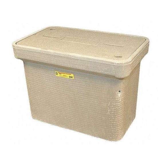Quazite Underground Enclosure,8000 lb.,15-1/2"W PG1324Z80409