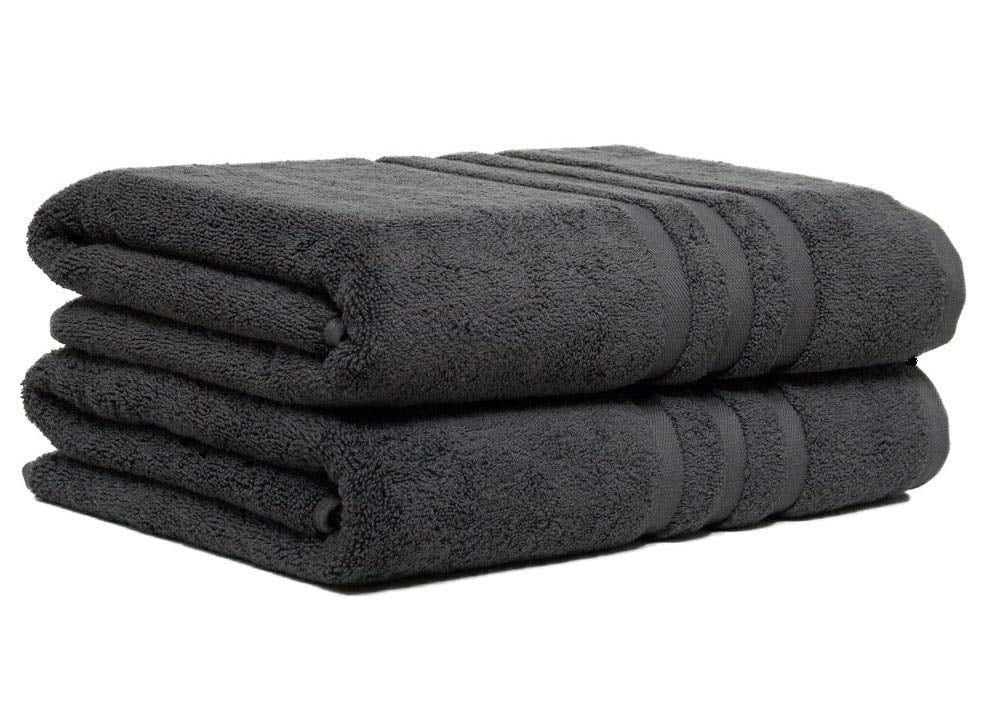 Lavex Premium 27 x 54 100% Ring-Spun Cotton Bath Towel 15 lb. - 12/Pack