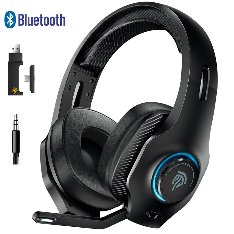 Free Shipping QUCOPR 2.4G USB Wireless Gaming Headset with Noise reduction Microphone Mic for PC PS5 PS4 Switch Steam Mac Bluetooth 5.3 Gaming Headphone with RGB Lights 3.5mm Wired for Xbox Series Wal...