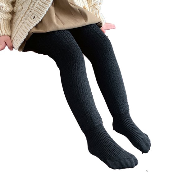 Qudderr Baby Toddler Girls Tights Cotton Warm Leggings Teen Fall Winter Soft Stockings for Girls 2-15 Years Old