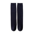 thumbnail image 1 of Qudderr Kids Baby Girls Mid-Calf Knee High Socks Spring Fall Casual Dress Socks Solid Color Long Tube School Uniform Socks 3-12Y, 1 of 5